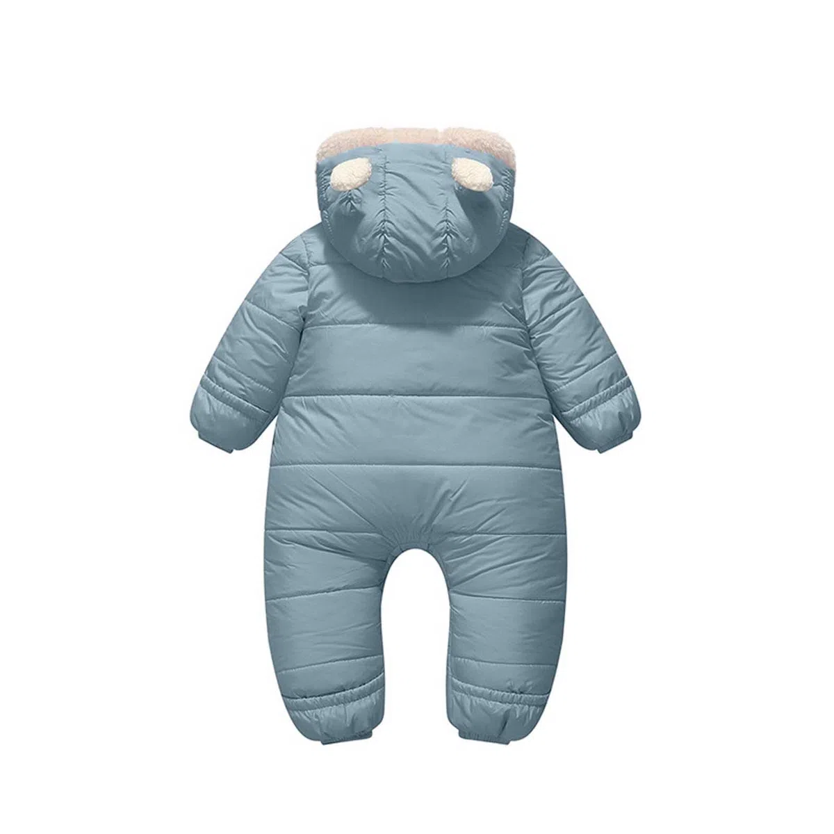 Combinaison De Neige Pour Bébé Grenouillères D'Hiver Barboteuse À Capuche Vêtements Manteaux Enfant Manteau Fille Polaire Glissière Garçons Et Filles