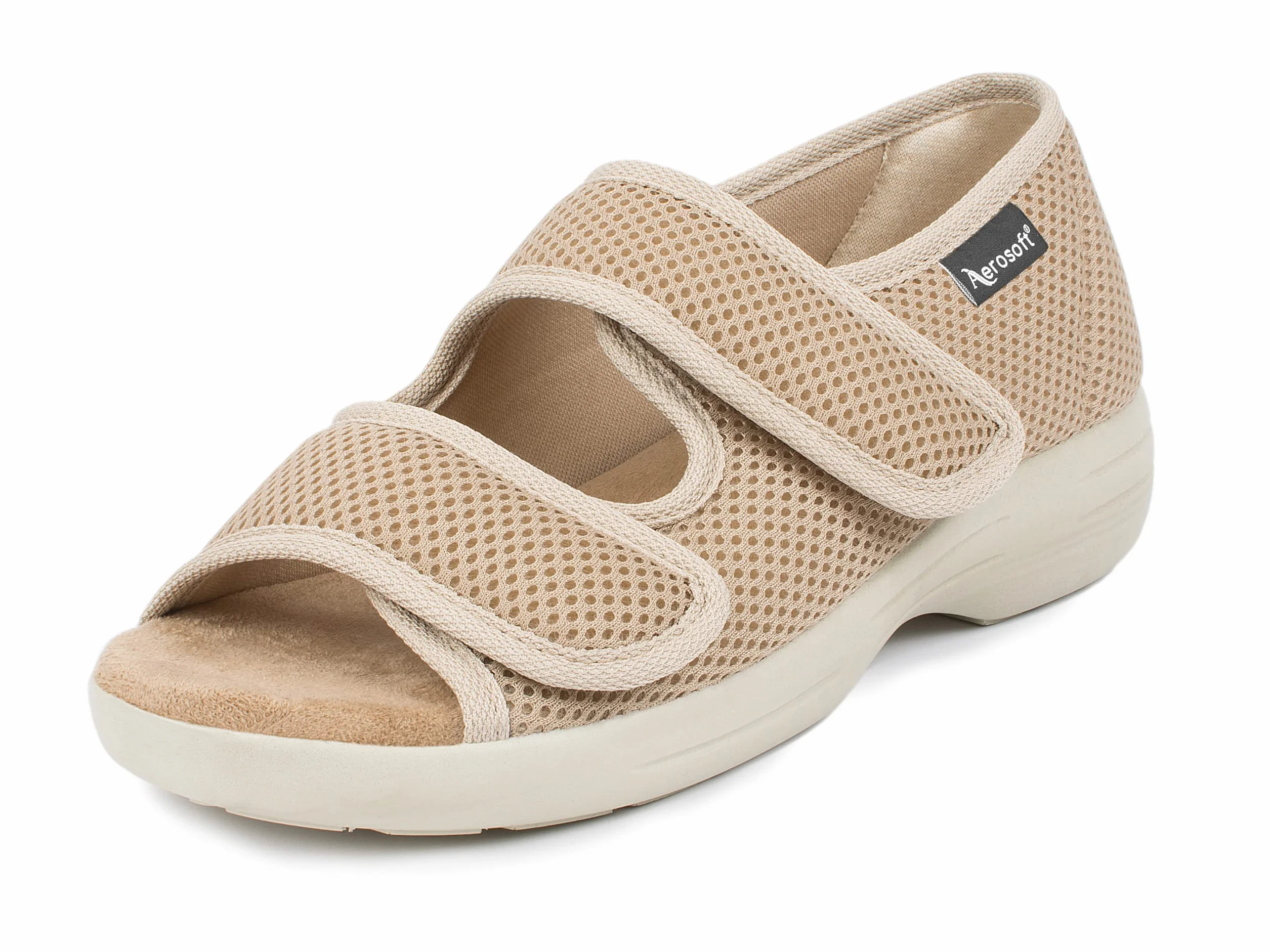 Aerosoft Sandales de rééducation, élastique 06, sans pression, adaptables, pour homme et femme