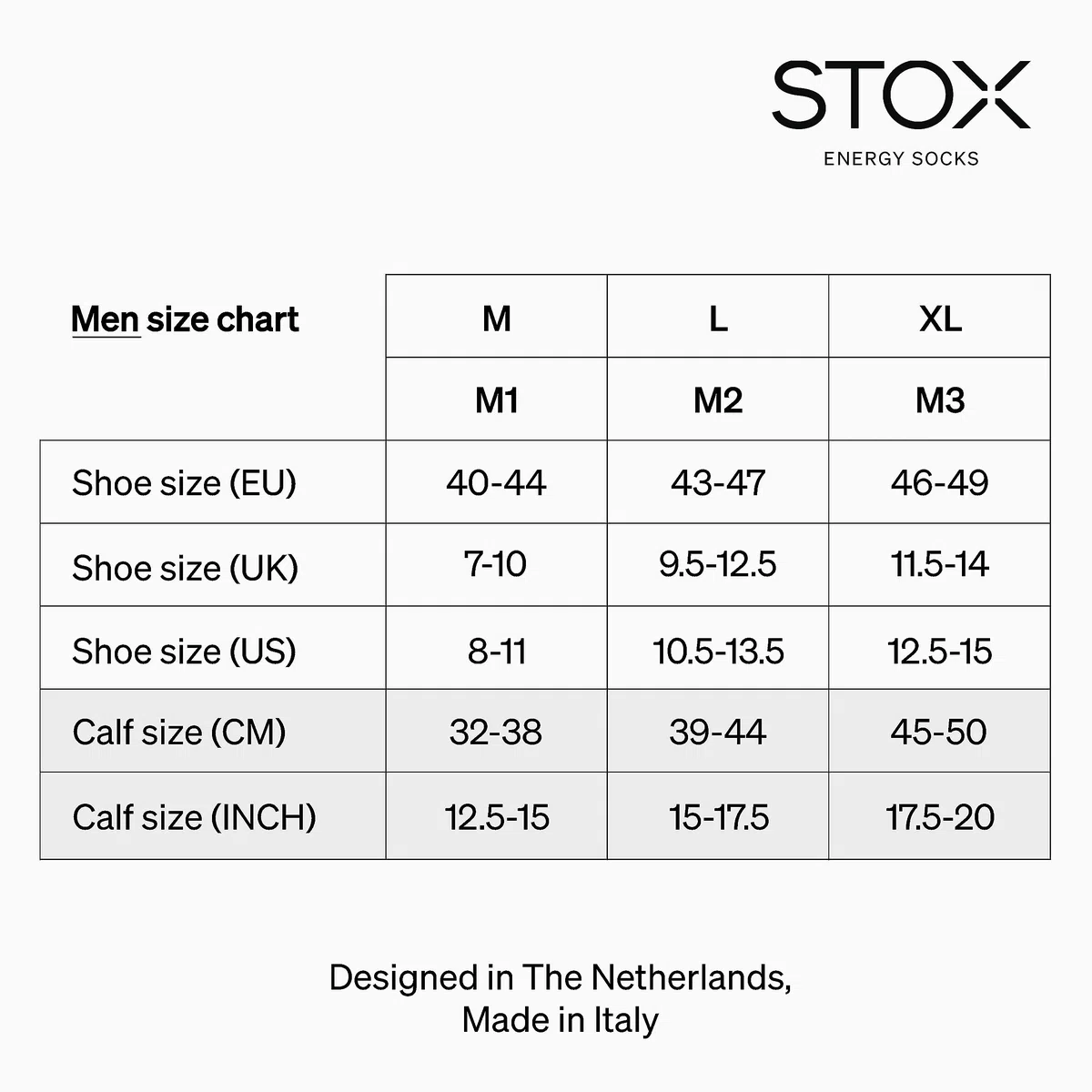 STOX Energy Socks - Chaussettes de voyage homme - Chaussettes de compression premium - Chaussettes pour les voyages - Anti TVP - Thrombose du voyageur - Jambes moins gonflées et moins fatiguées