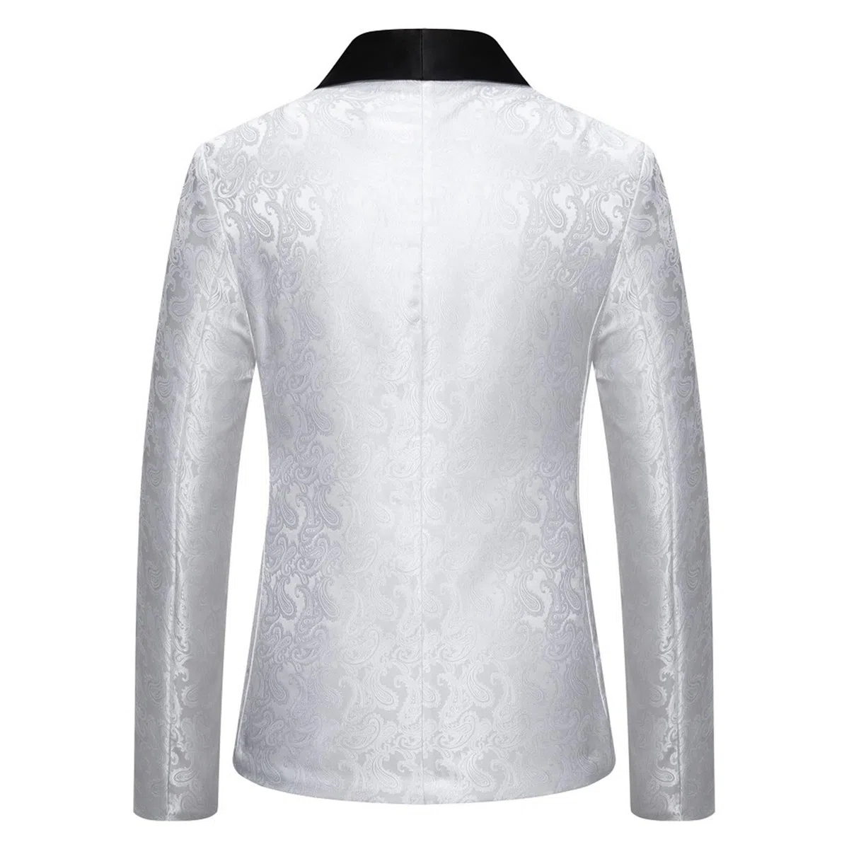Blazer Homme à Sequins Dorés Charme Un Bouton Casual Fit Costume Manteau à Manche Longue Elegante Costume Veste Revers Slim Fit Top