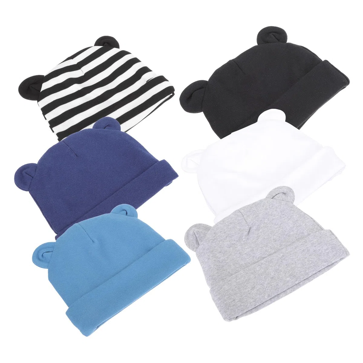Bonnet Fœtal pour Enfants Chapeau Bébé Fille Chapeaux Bébé Garçon Nouveau-né Casquette Chaude Chapeau Hiver Chapeaux De Coton Nouveau-né en Coton