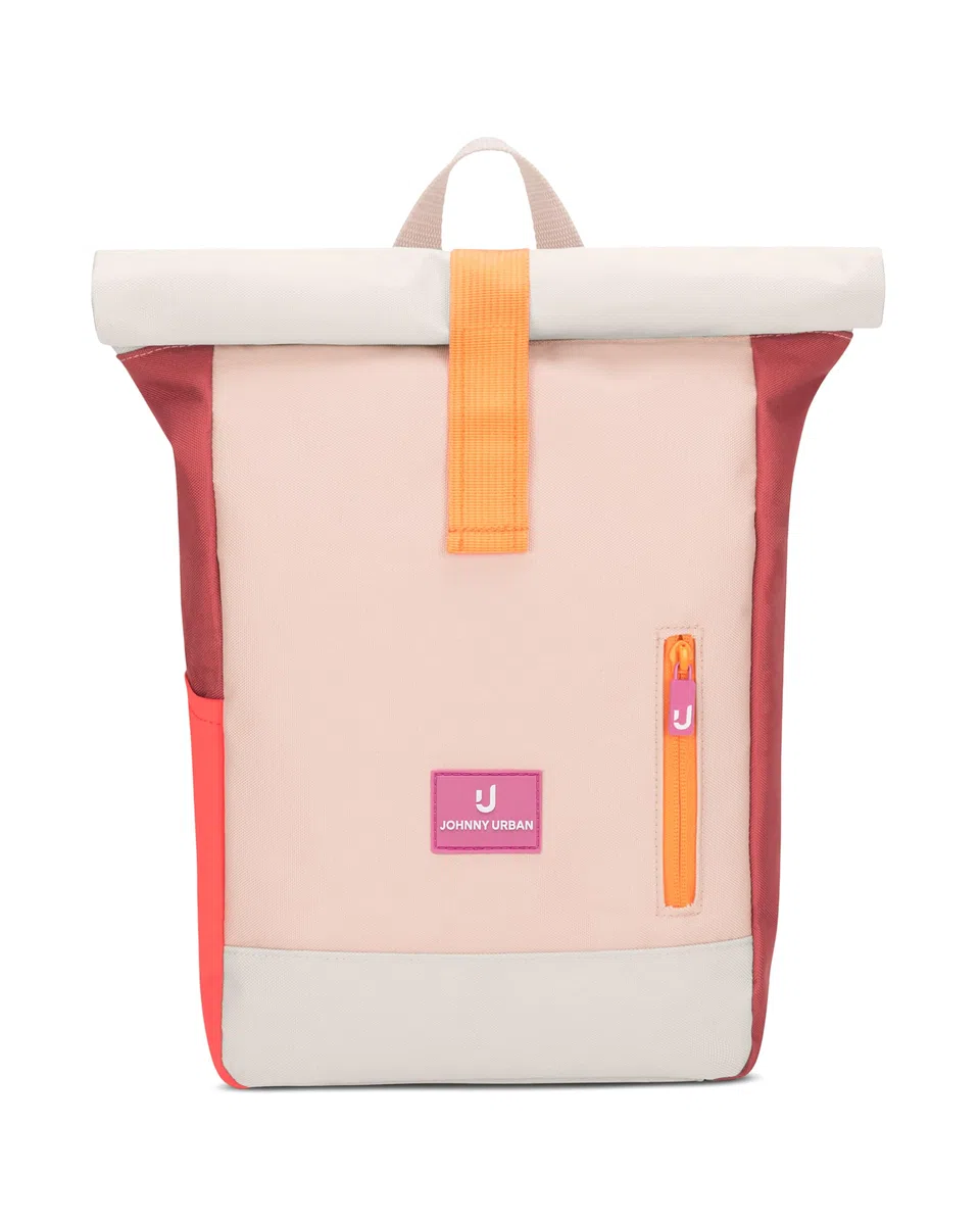 Johnny Urban Junior Sac à Dos Fille et Garçon Rouge - Junior Aaron - Backpack pour Enfant, Tout-Petits, École Maternelle & Élémentaire - Hydrofuge