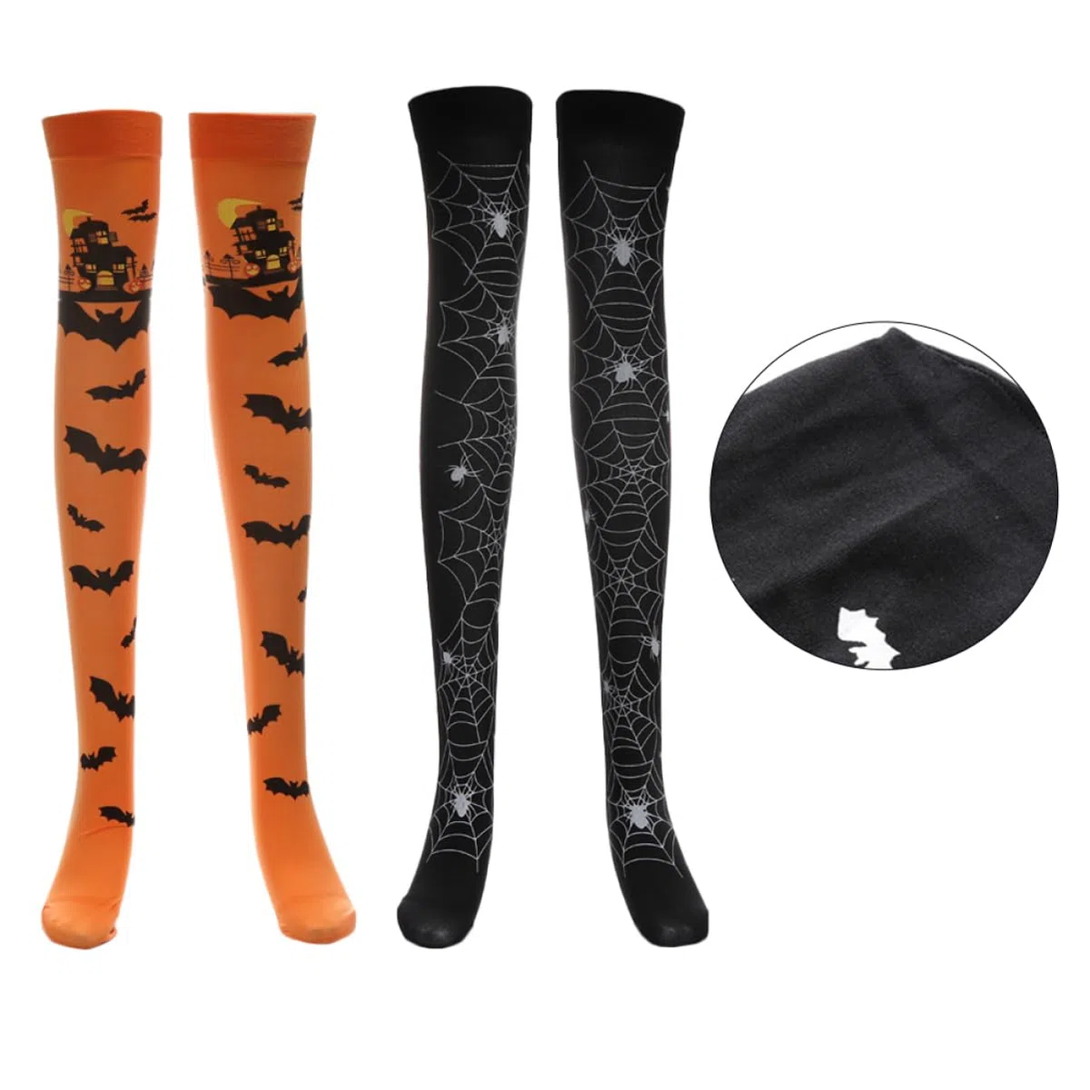 SHERCHPRY 9paires Chaussettes Halloween Cosplay Longues Chaussettes De Fête Pour Femmes Pour Déguisements Et Événements Festifs