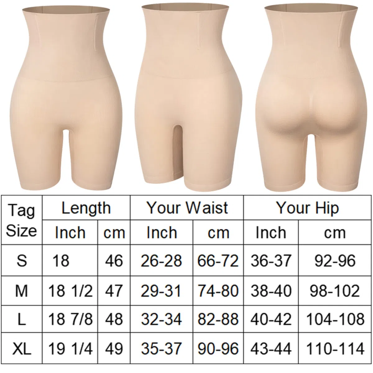 LXMQEF Culotte de contrôle du Ventre pour Femmes, vêtement modelant Le Corps, Taille Haute, entraîneur, sous-vêtements Amincissants, rehausseur de Fesses