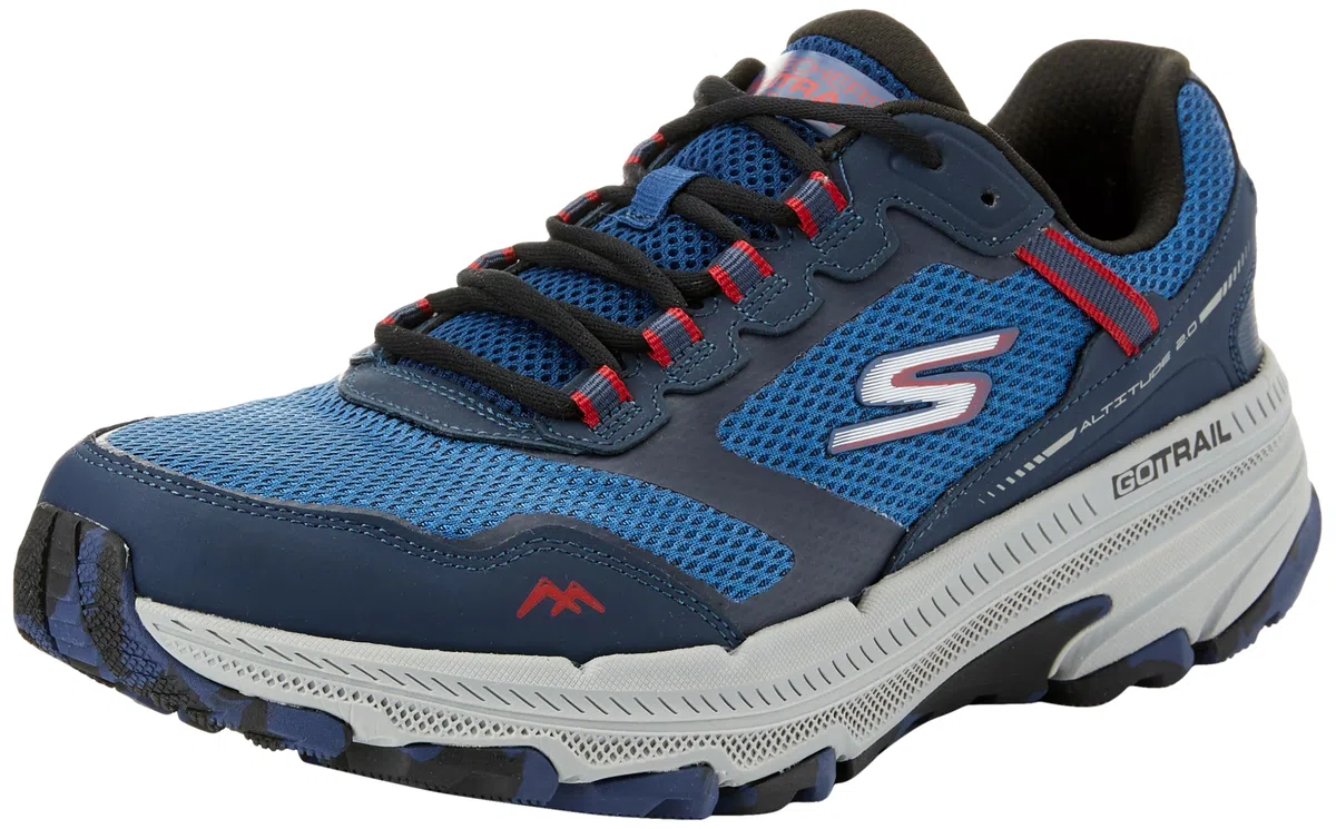 Skechers Homme Go Run Trail Altitude 2.0 Marble Rock 3.0 Baskets