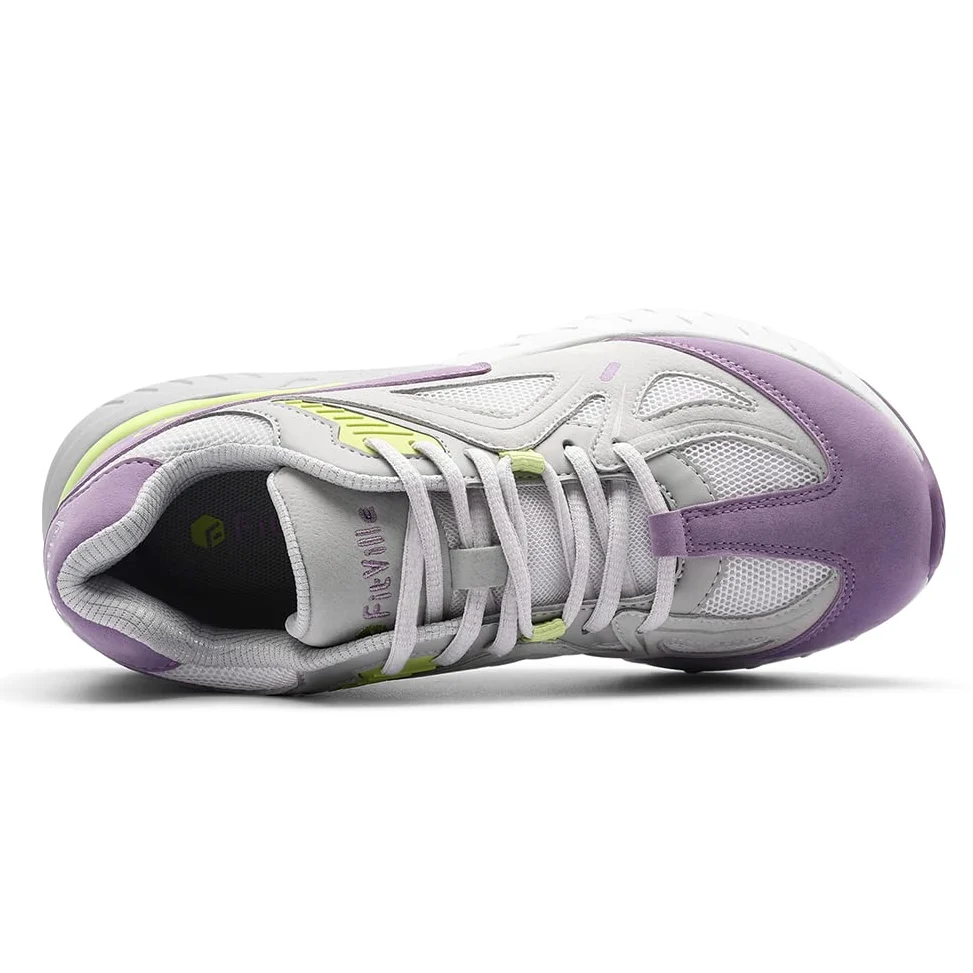 FitVille Basket Femme Légères Extra Large Chaussures de Running pour Pieds Plats Pied Gonflés Confortables Chaussures de Travail