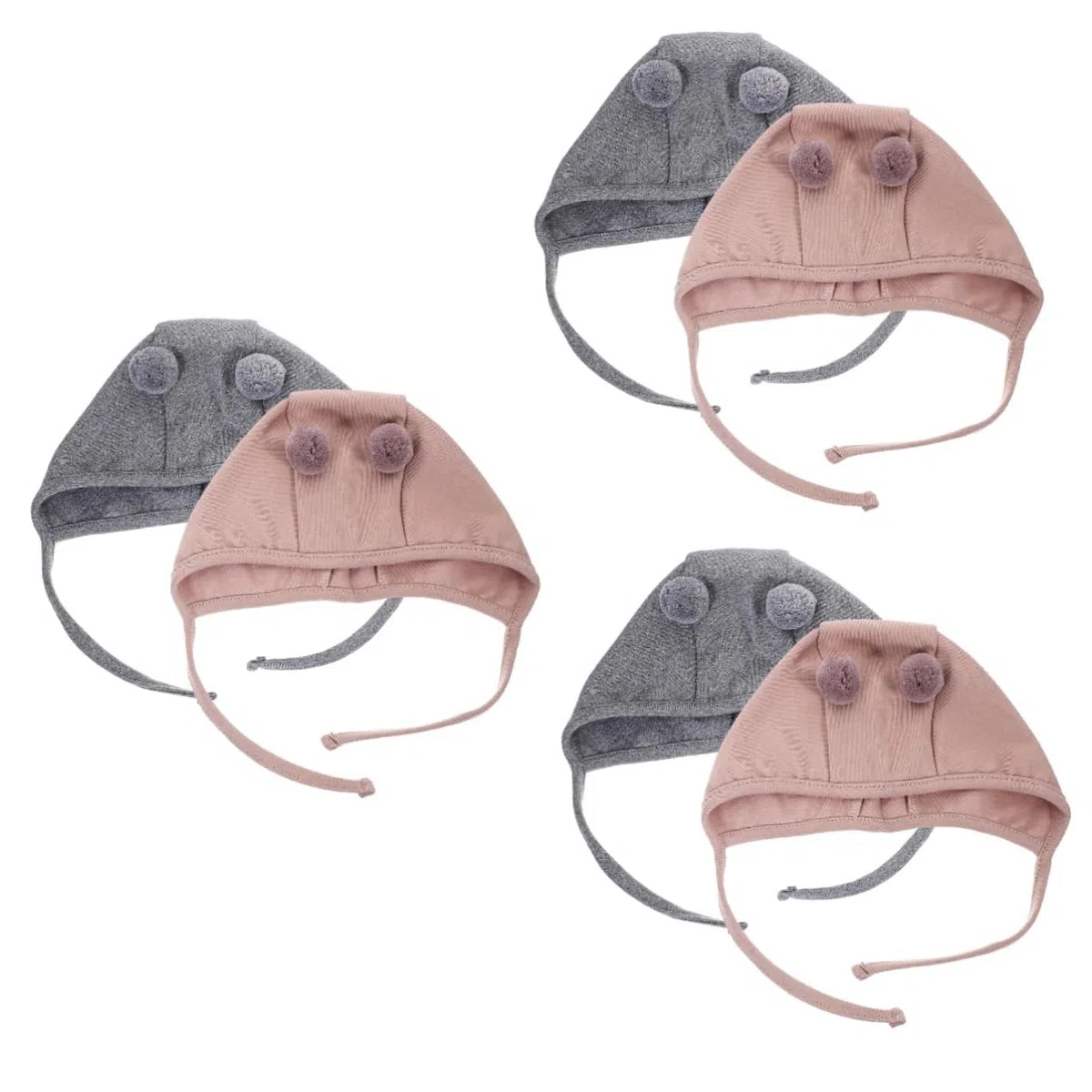TOYANDONA Chapeau Bob Bonnet Nouveau-Né Fille Chapeaux Born Cap Born Boy Cap x Personnalisés De Casquettes en Corde Bonnet De d'automne Coton
