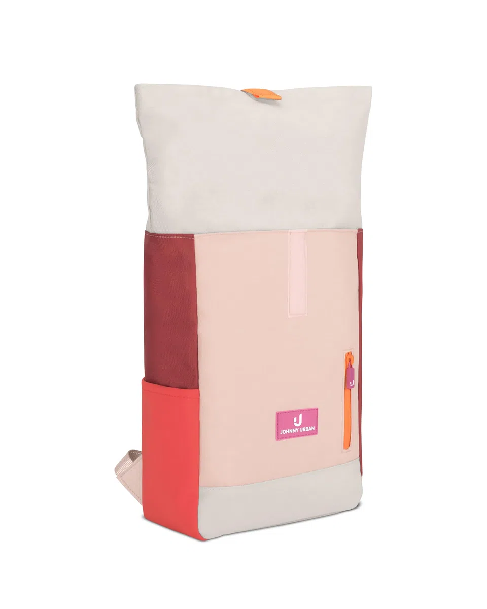Johnny Urban Junior Sac à Dos Fille et Garçon Rouge - Junior Aaron - Backpack pour Enfant, Tout-Petits, École Maternelle & Élémentaire - Hydrofuge