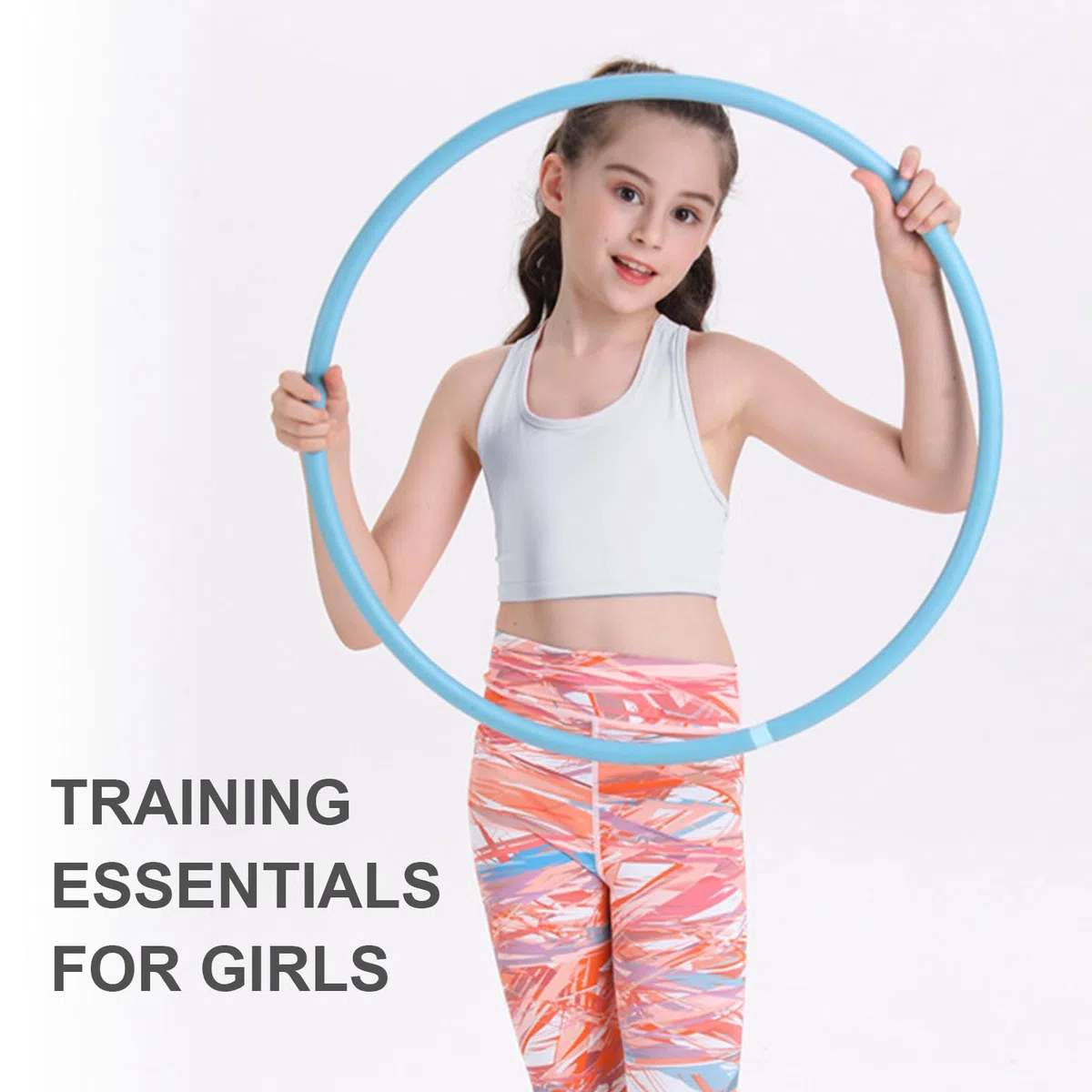 HXZASFG Lot de 3 Soutiens-Gorge pour Filles, Hauts Courts, Soutien-Gorge de Sport en Coton Doux, sous-vêtements pour Enfants, Soutien-Gorge d'entraînement Non rembourré pour Enfants de 8 à 14 Ans