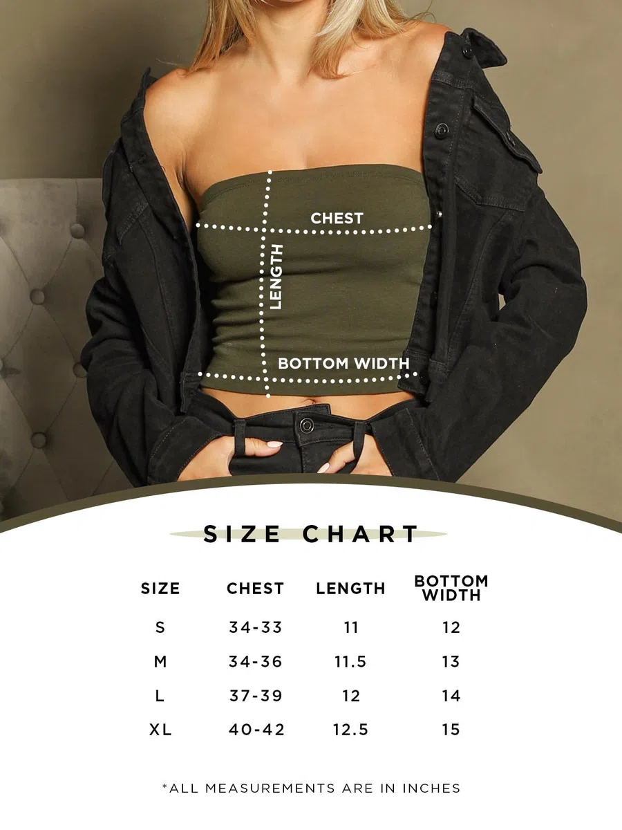 MixMatchy Haut tube court décontracté pour femmes, bandeau basique sexy à dos nu sans manches pour les sorties en été, Taille S