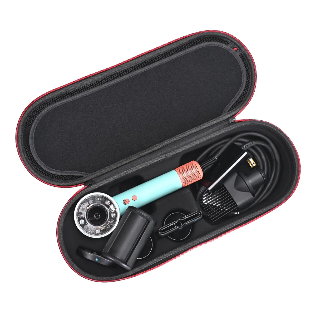 RLSOCO Étui pour Dyson Supersonic Nural HD16 sèche-cheveux Bagages de voyage (Noir)