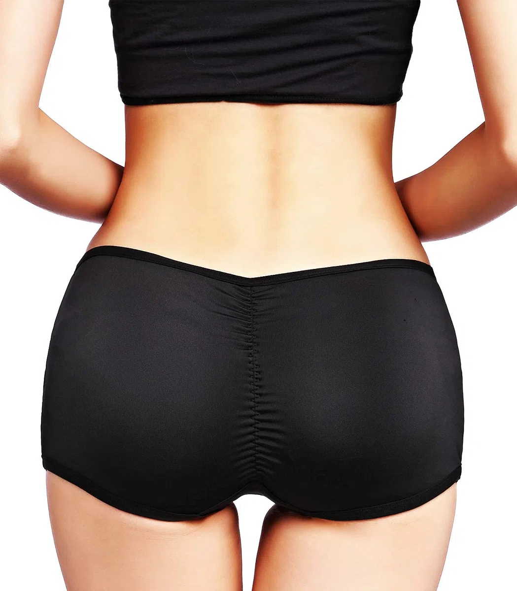 Sous-vêtements rembourrés pour femme - Coussinets rehausseurs de hanches - Culotte galbante - Culotte gainante sans couture