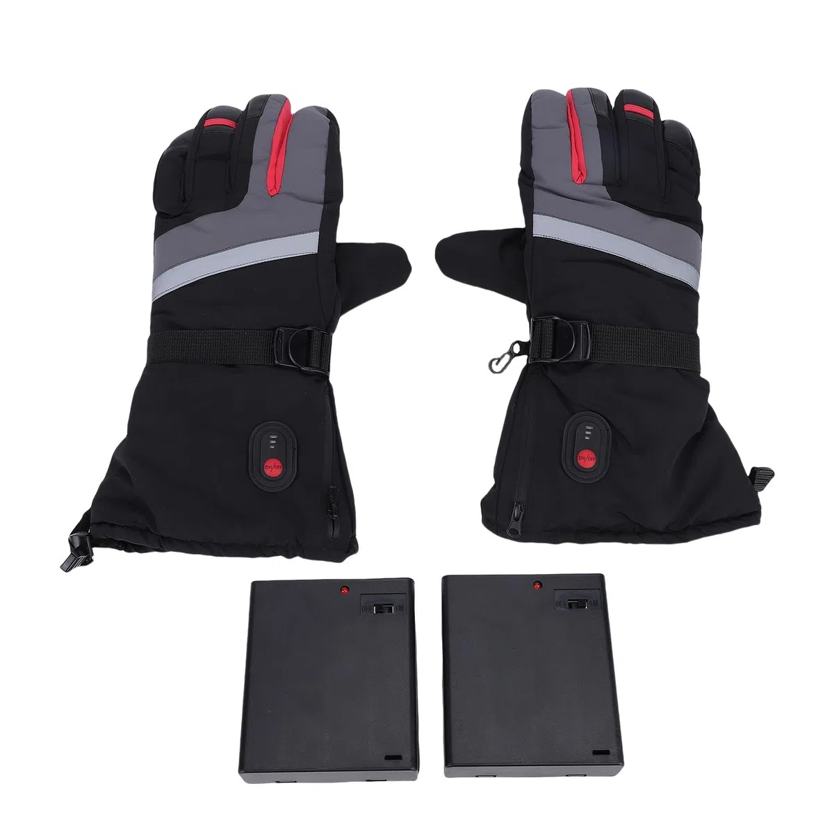 Gants chauffants pour cyclisme, ski, snowboard, randonnée, écran tactile étanche, chauffage électrique