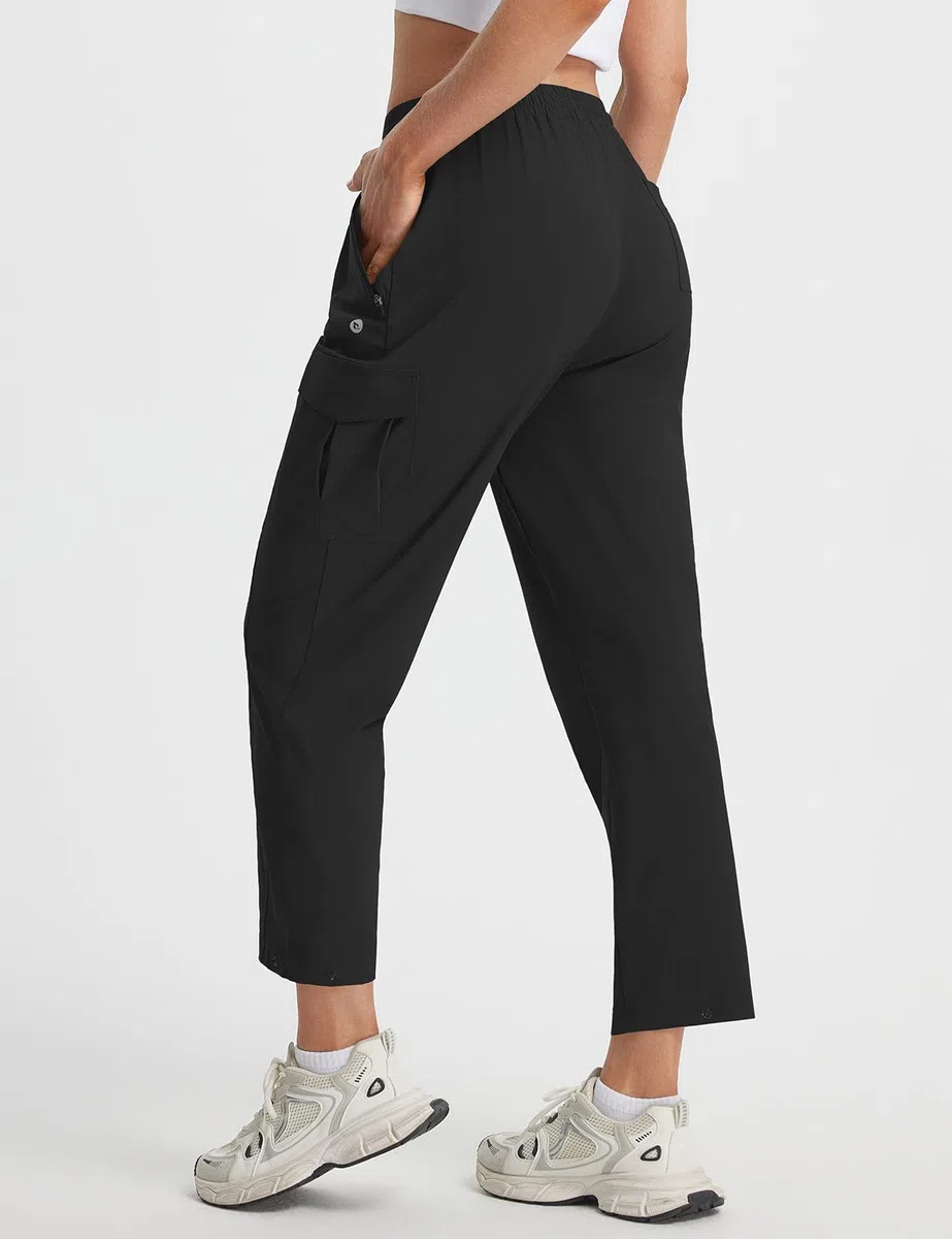 baleaf Randonnée Pantalon De Travail Femme, Été Marche Trekking Pant avec Plusieurs Poches