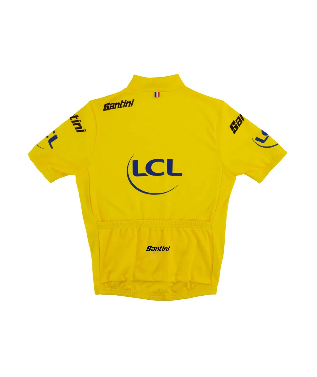 Santini Kid's Overall Leader Jersey Tour de France Official Maillot Unisexe pour bébé