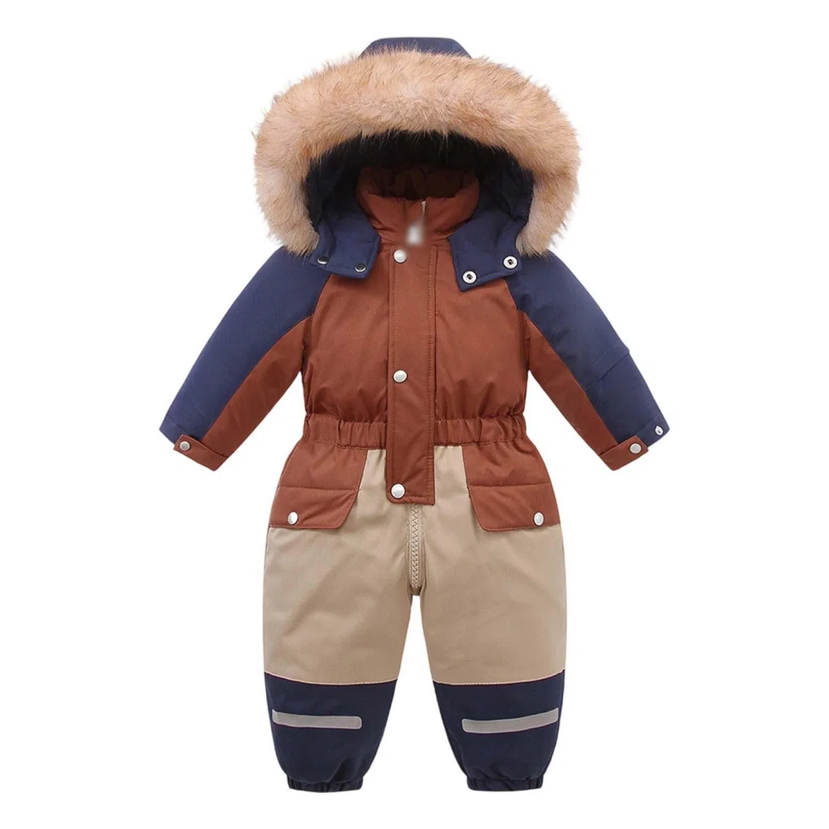 Générique Combinaison Ski GarçOn, Combinaison de Ski Garçon à Capuche Pantalon de Salopettes Et Pantalons Tenue Neige pour Fille Enfant Hiver 5-10 Ans