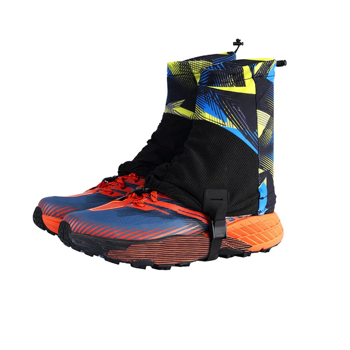 Guêtres de randonnée d'extérieur basses pour chaussures de protection respirantes pour la course à pied, la randonnée, les courses de sentier