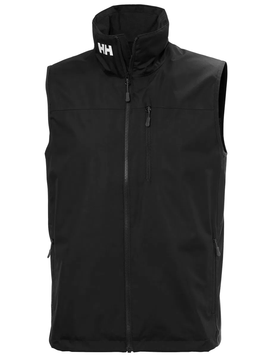 Helly Hansen Men's Crew Vest 2.0, Black, 2XL
