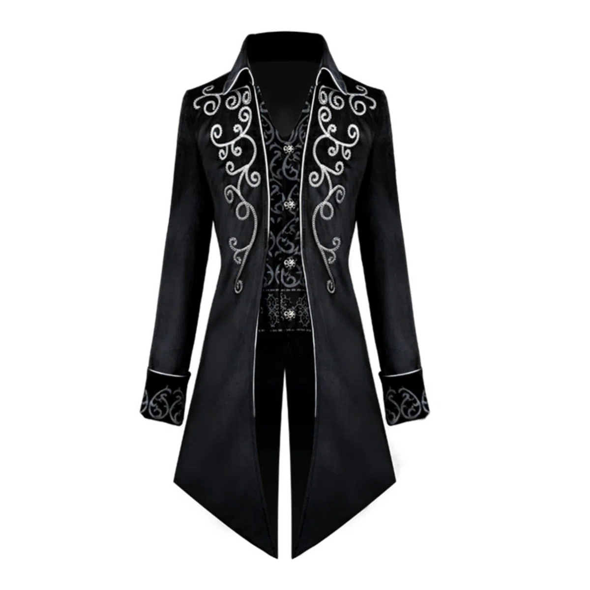 Costume Steampunk pour homme, costume d'Halloween pour homme, manteau vintage steampunk pour homme