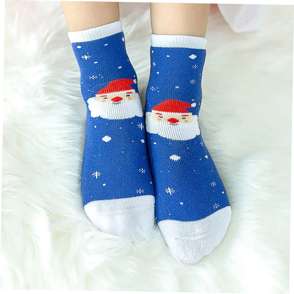 Amosfun 18paires Chaussettes Coton pour Garçon Fille Chaussettes De Antidérapantes Motifs De Chaudes pour Et Convient Aux Petits
