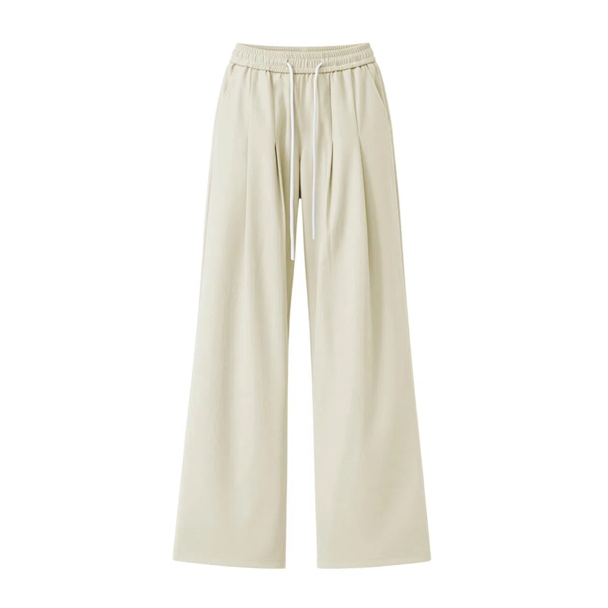 Pantalon Femme Casual Décontracté Avec Poches Jambe Large Pour Vacances | Pantalon Lounge Femme Élégant Coupe Ample Avec Cordon Réglable Et Taille Souple Pour La Maison Vacances Voyage