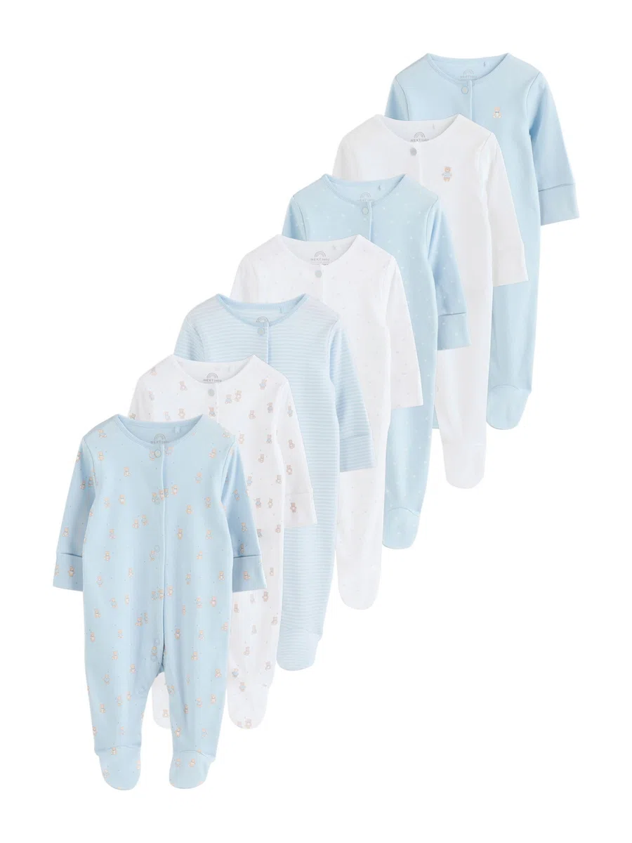 NEXT Bébé garçon Dors-Bien bébé Ourson, Lot de 7
