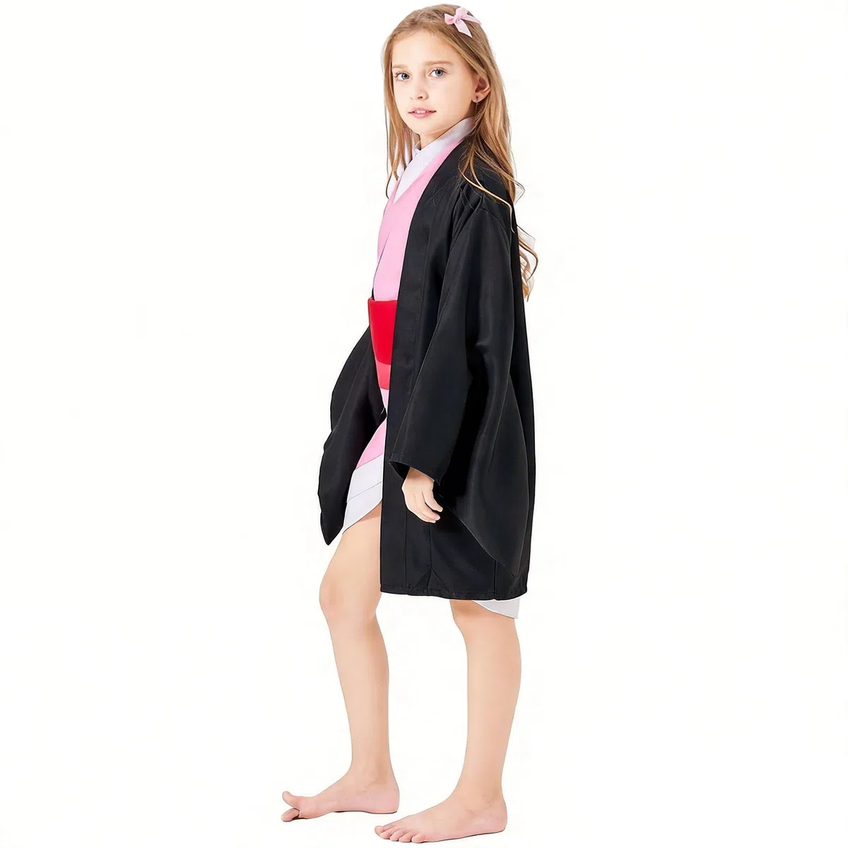 Déguisement Anime Cosplay Costume Deguisement Cosplay Fille Femme Manga Kimono avec Perruque pour Enfant adulte pour Halloween Carnaval