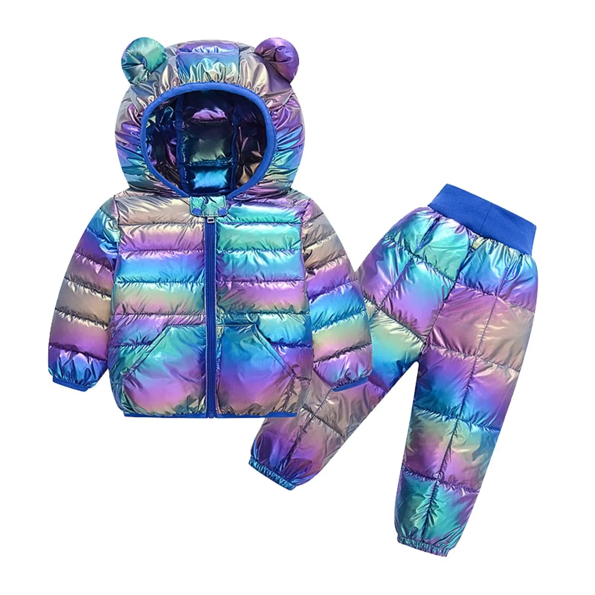 Ensemble Vêtement Bébé Fille Combinaison Romper À Pantalon Floral Bandeau De Vêtements Sport Automne Hiver 3Pcs Tenues Enfant 7 Ans Costume Loisirs