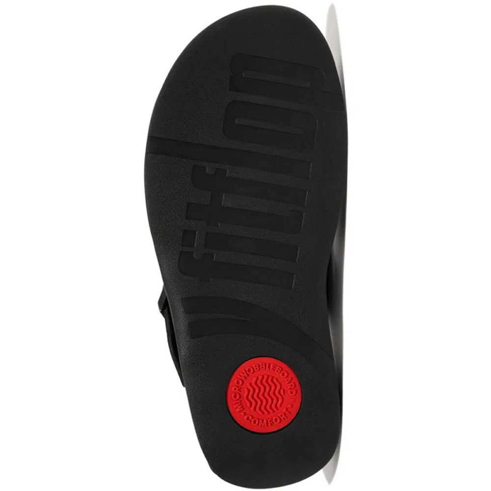 Fitflop Homme Trakk II Mens Buckle Leather Toe-Post Sandals Tongues