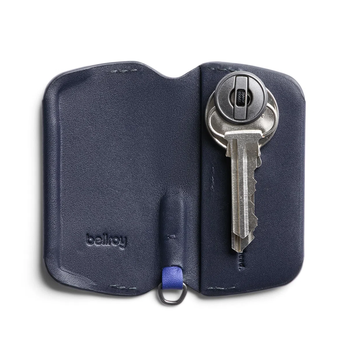 Bellroy Key Cover – Troisième édition (Porte-clés en Cuir, 2 à 4 clés) - Navy