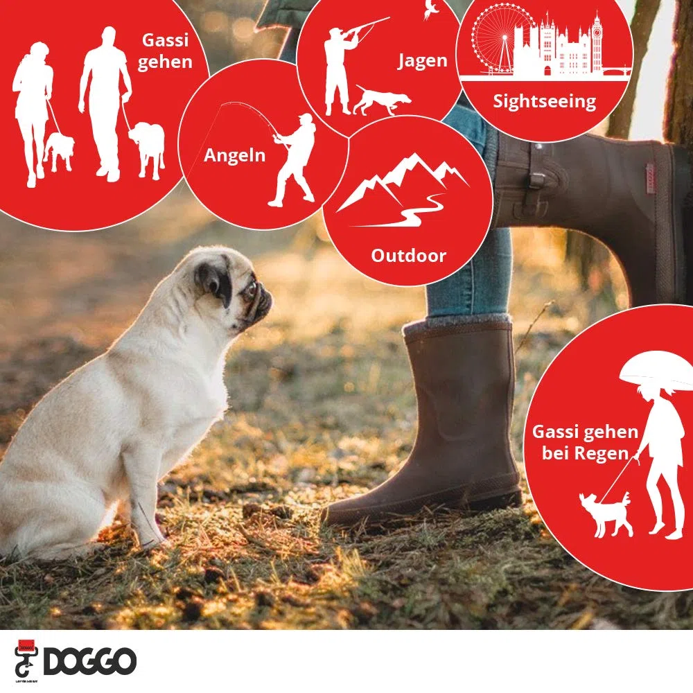 DOGGO Lotte Winter Bottes & bottines de pluieHomme