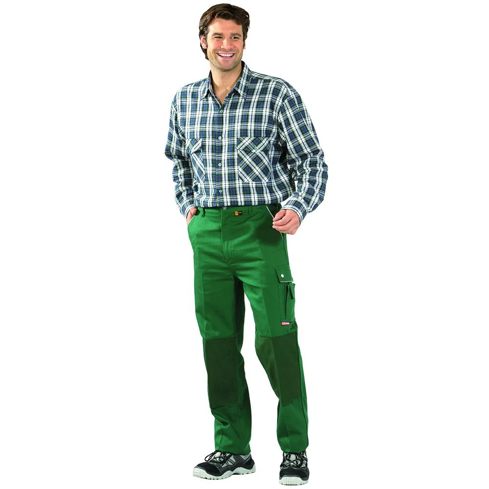 Planam 452039 Chemise Taille 39/40 Carreaux Vert