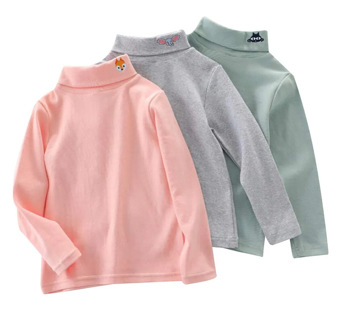 T-Shirt À Manches Longues - Fille Lot de 3 Tee-Shirts À Manches Longues Infant-and-Toddler-t-Shirt-Sets Fille (Lot de 3)