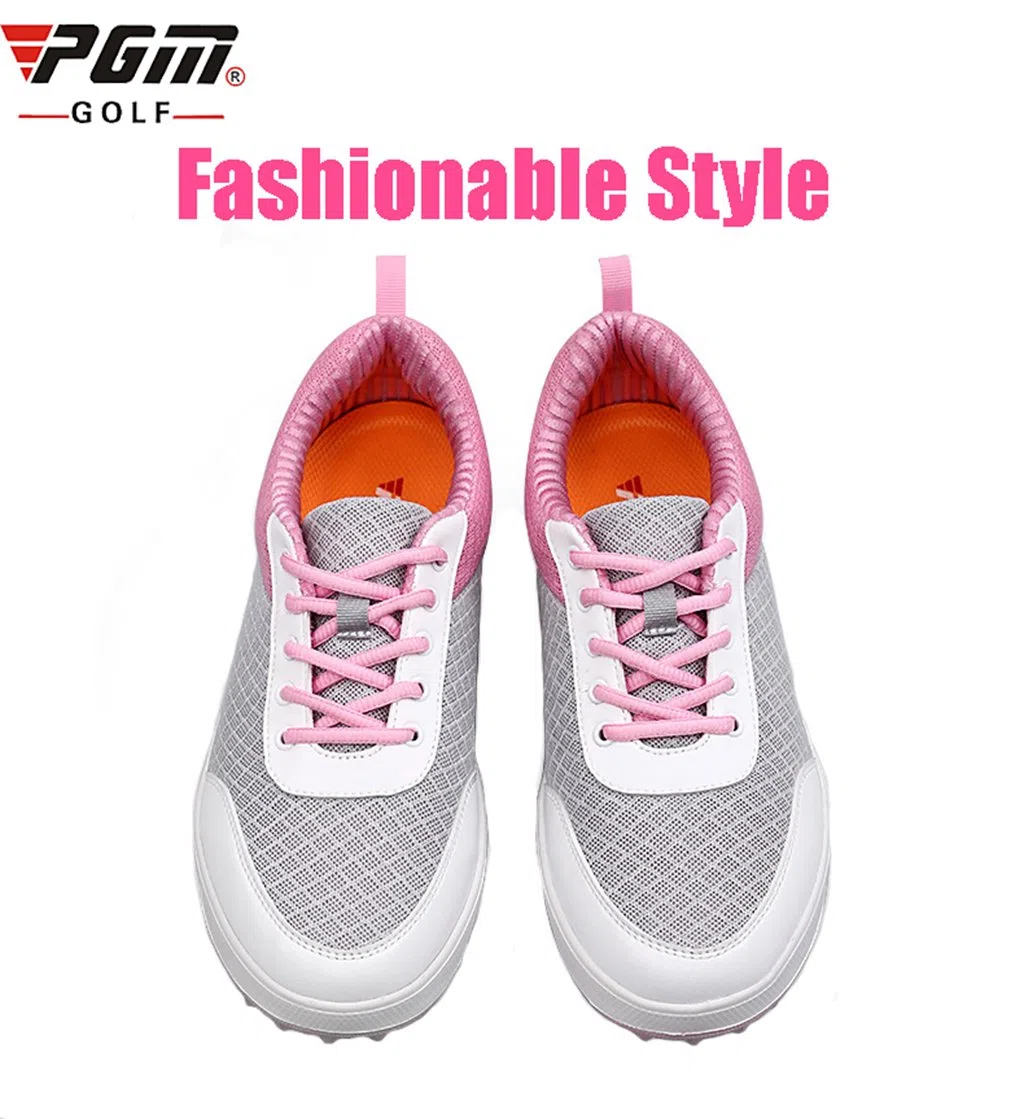 PGM Chaussures de Golf extérieur Respirant Chaussures de Golf des Femmes de Course Chaussures Sneakers pour Les Femmes