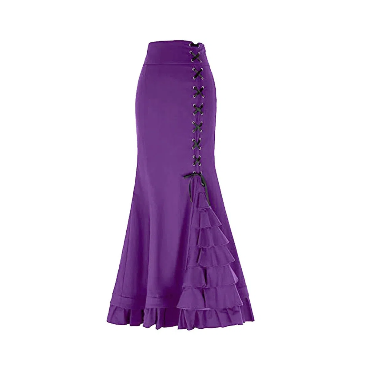 Cocila Jupes De Sapin NoëL Punk Slim Fit en Queue Poisson pour Femmes Tulle Rose Tutu Noir Fete AnnéE 80 Jupestte Danse Classique Marron Gothique Vetement Paillette Fille