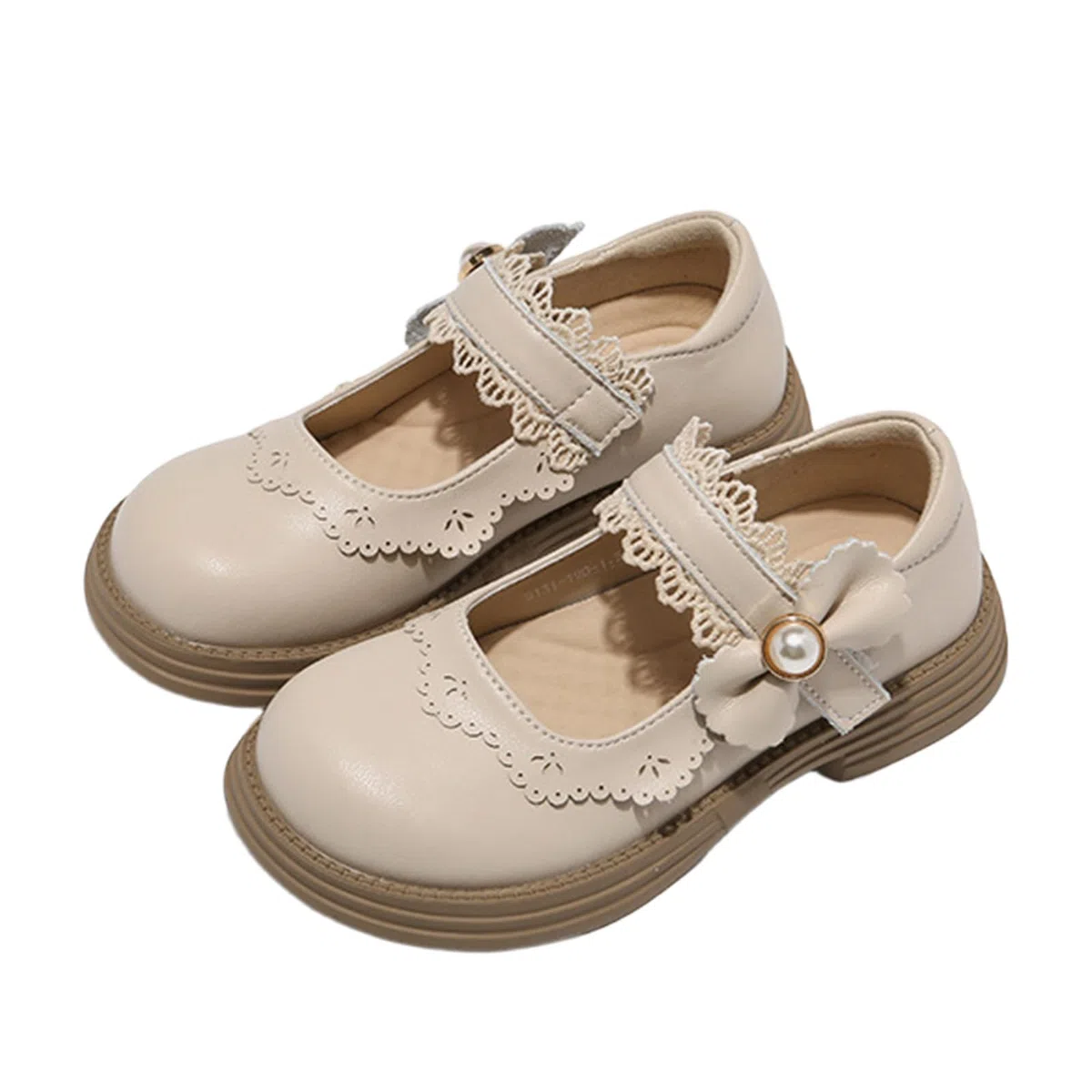 PPXID Chaussure Princesse Fille Enfant Chaussure de Deguisement pour Fête Anniversaire Mariage