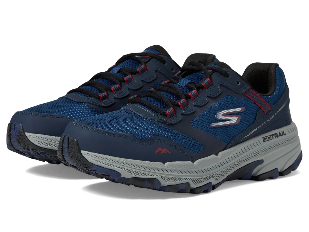 Skechers Homme Go Run Trail Altitude 2.0 Marble Rock 3.0 Baskets