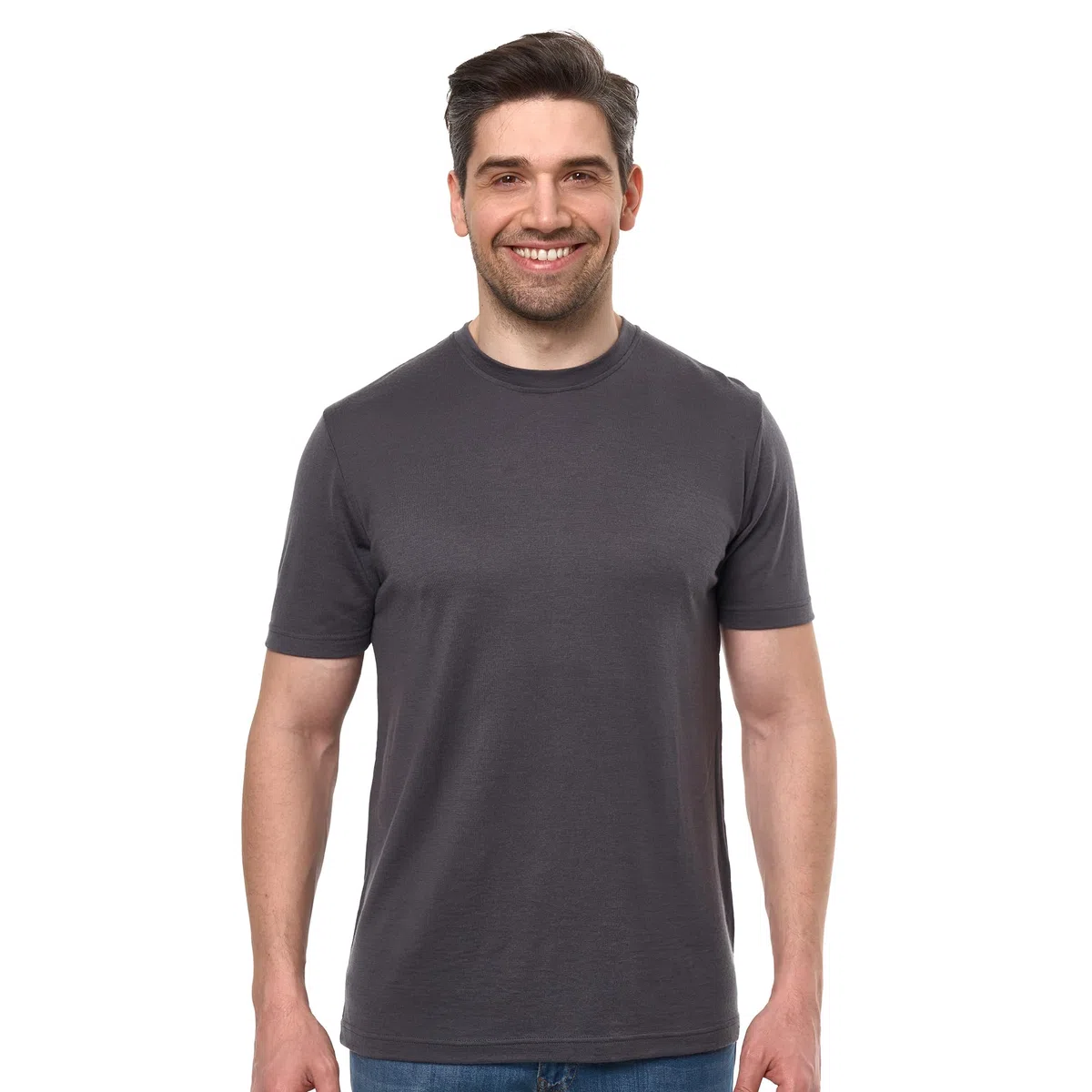 Merino.tech Tee Shirt Homme - T Shirt Sport Homme Merinos en sous Vetement Merinos à Manches Courtes