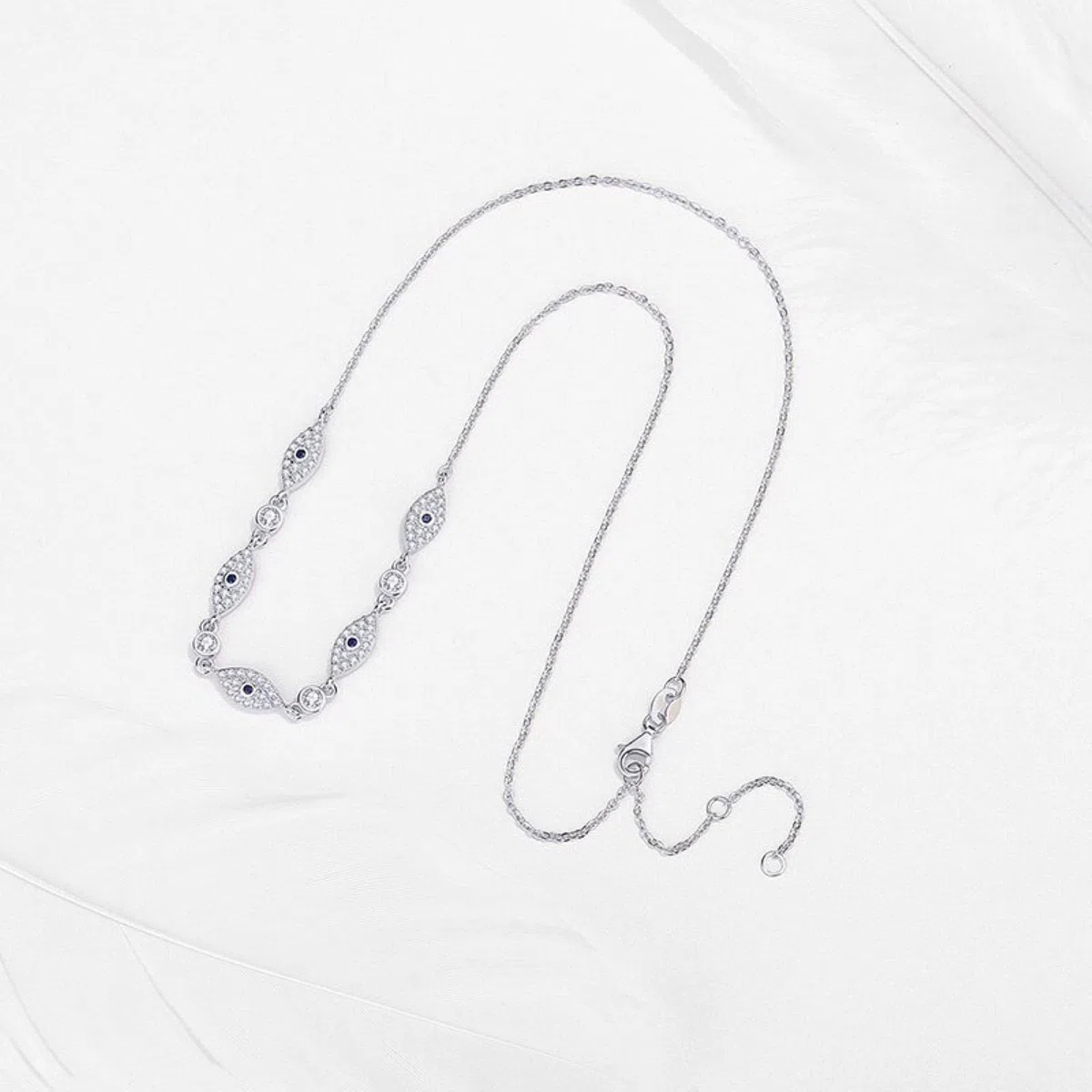 Collier ras du cou gothique Kpop en argent Sterling 925, pendentif mauvais œil pour hommes et femmes, bijoux Vintage turcs