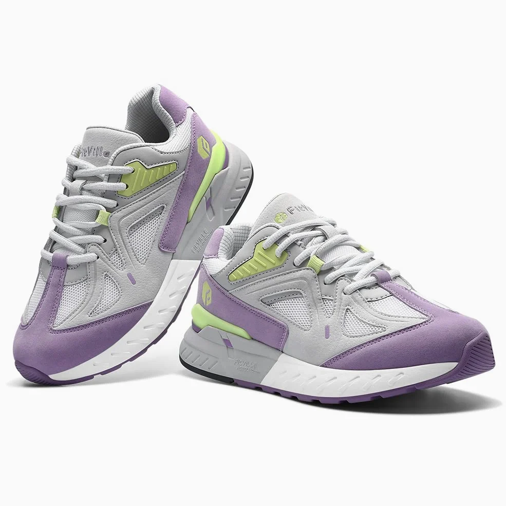 FitVille Basket Femme Légères Extra Large Chaussures de Running pour Pieds Plats Pied Gonflés Confortables Chaussures de Travail