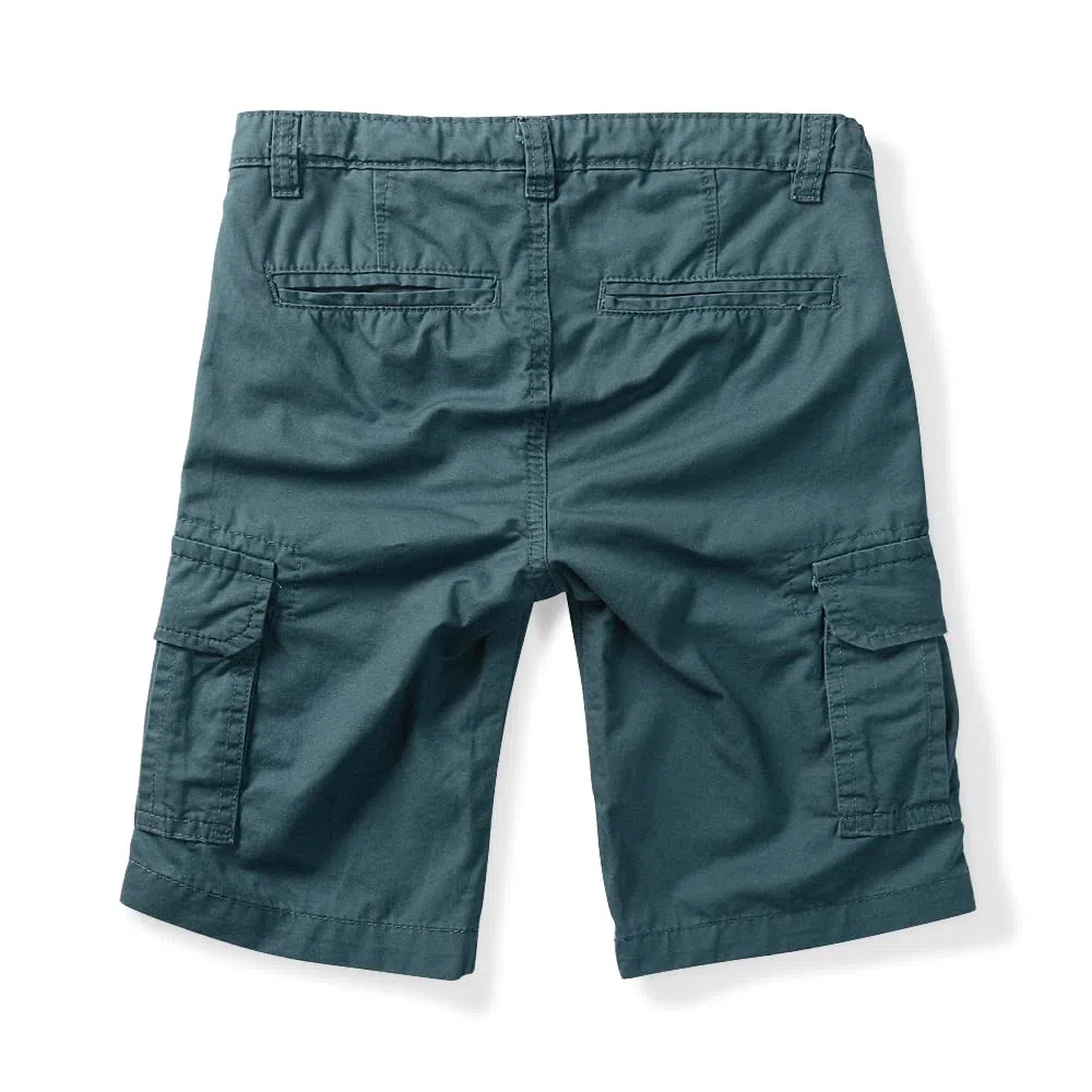 Aeslech Little Big Boys' Casual Cargo Shorts Lightweight Multi Pockets Summer