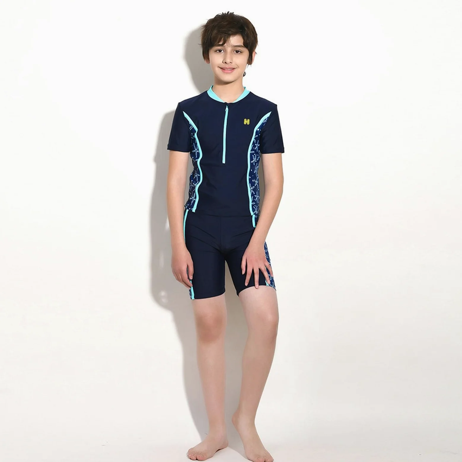 Maillot De Bain Une Pièce Mixte Bébé,Maillots De Bain avec Fermeture Éclair Une Pièce Manche Courte Maillots Maillot De Bain Tortues Garçon Maillot De Bain 1 Pieces 2 Pieces 3 Pieces