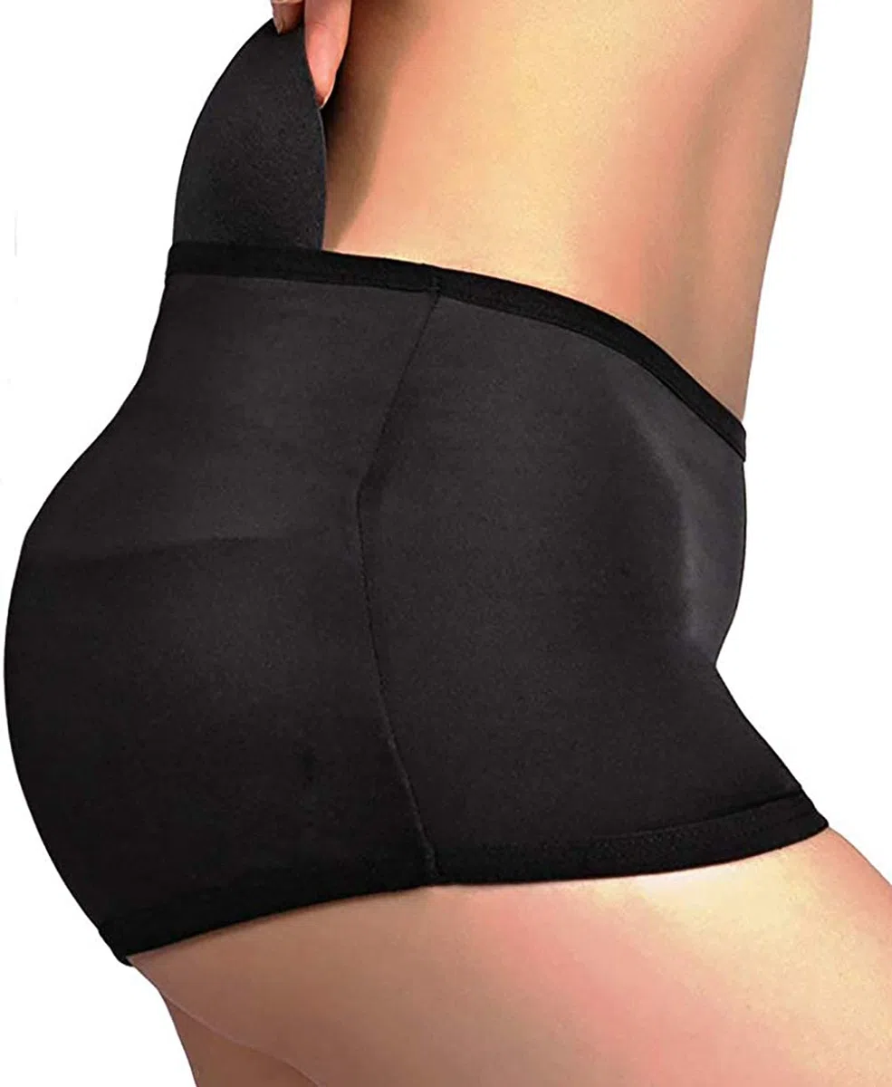 Sous-vêtements rembourrés pour femme - Coussinets rehausseurs de hanches - Culotte galbante - Culotte gainante sans couture