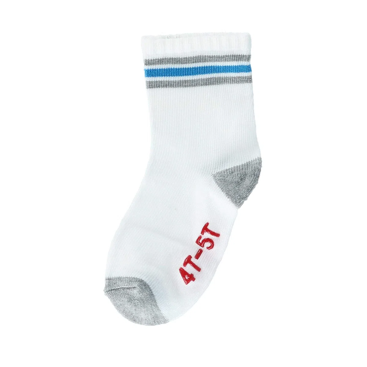 Hanes Toddler Boys 6-Pack Crew Socks, Assorted, 6/4T-5T