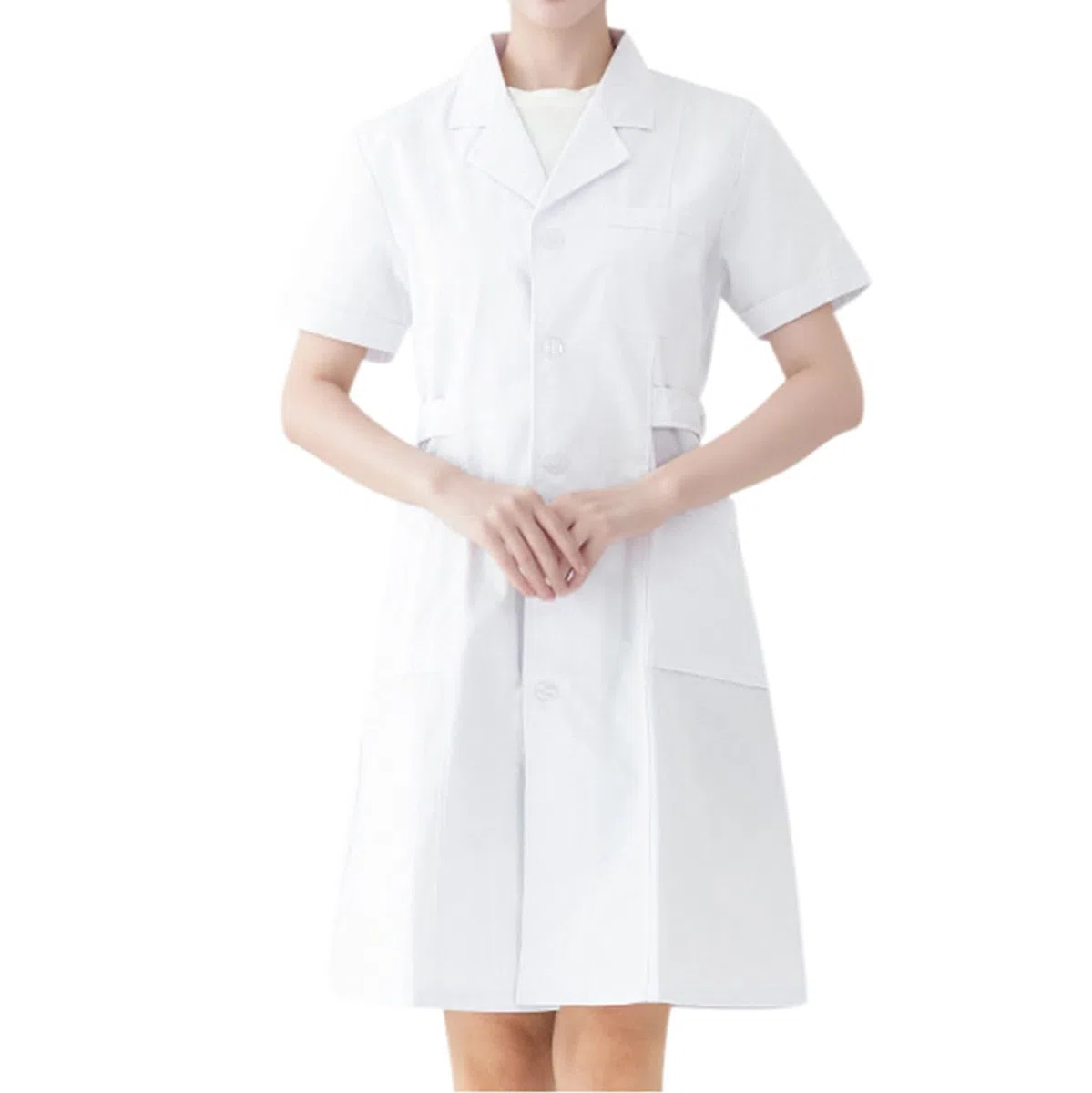 Blouse Chimie Coton Blouse Blanche Chimie Lycee Medicale Femme Coton Collège De Médecin Lycée Tenue Infirmiere Professionnelle Cosplay