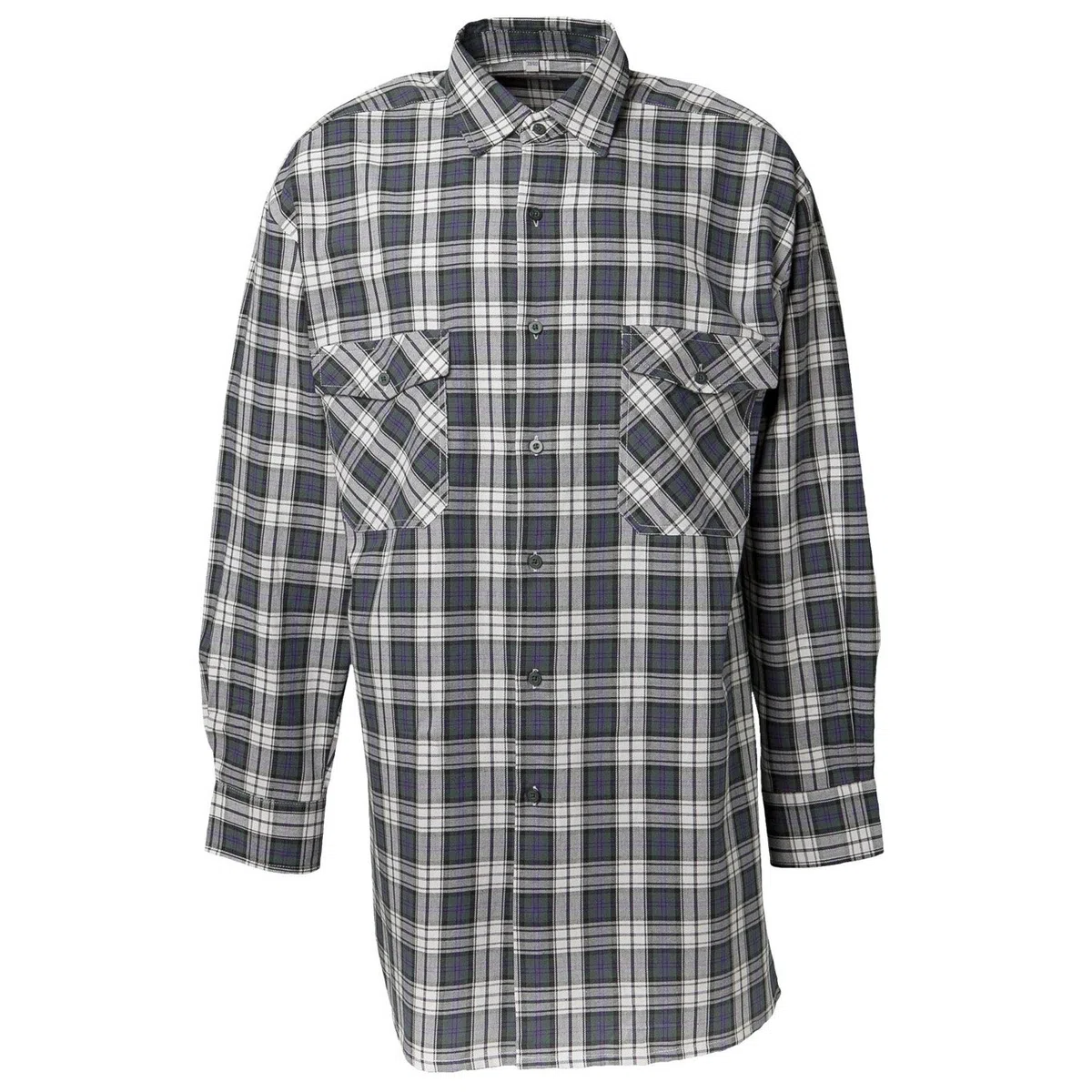 Planam 452039 Chemise Taille 39/40 Carreaux Vert