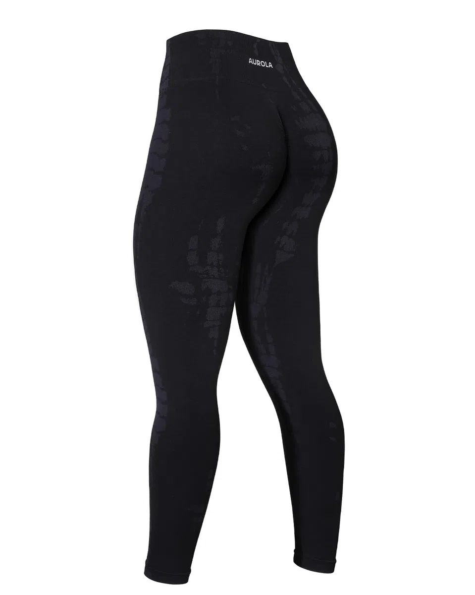 AUROLA Legging D'entraînement Serpent Snake - Yoga - sans Couture - Femme