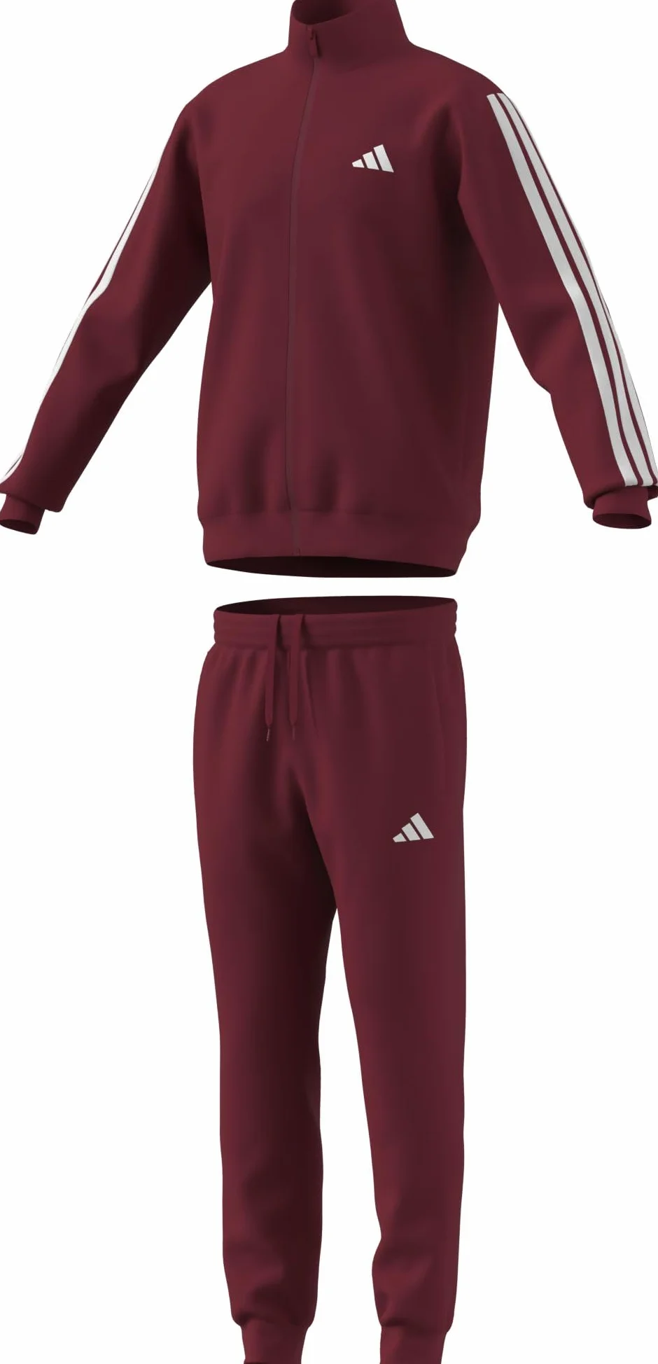 adidas Sportswear Basic 3 Stripes Fleece Tracksuit Survêtement Homme