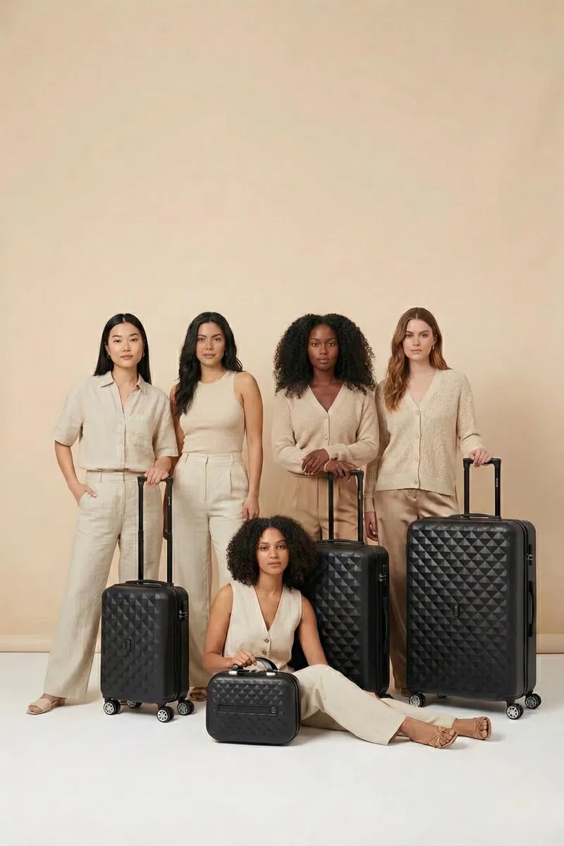 CELIMS - Bagage à Main 45x36x20 Easyjet | Valise Cabine 45x36x20cm Easyjet | Bagage Cabine | ABS | Roues Amovibles | Serrure Intégrée | Noir