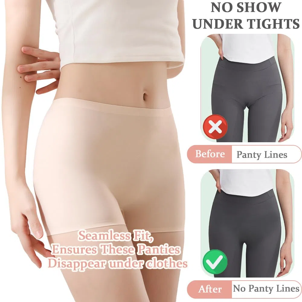 Culotte de sécurité sans couture pour adolescente 8-18 ans